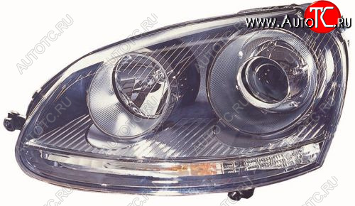 17 999 р. Левая фара (с электрокорректором, ксенон) BodyParts Volkswagen Golf 5 хэтчбэк (2003-2009)  с доставкой в г. Керчь