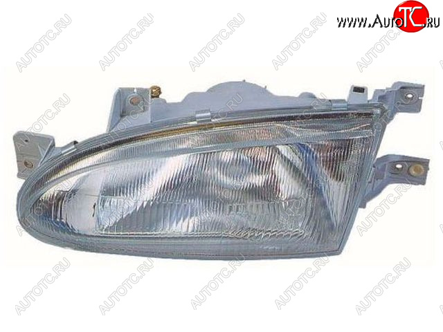 3 469 р. Левая фара BODYPARTS  Hyundai Accent  X3 (1994-1997) седан дорестайлинг  с доставкой в г. Керчь