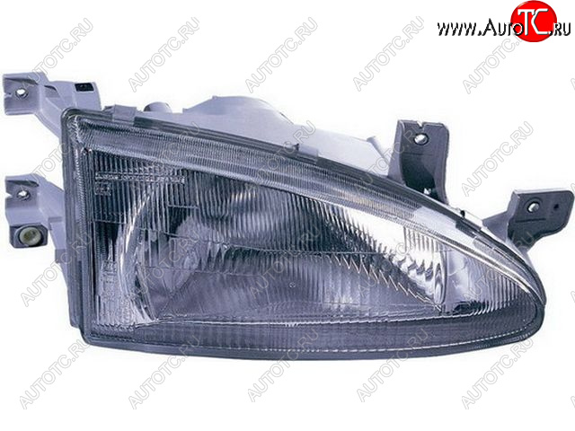 3 399 р. Правая фара BodyParts Hyundai Accent 1 X3 седан дорестайлинг (1994-1997)  с доставкой в г. Керчь