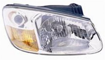 Правая фара (c электрокорректором) DEPO KIA Cerato  1 LD (2003-2007) седан дорестайлинг