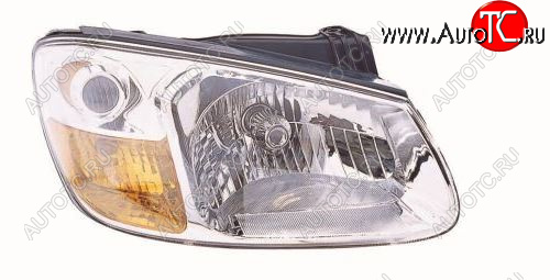 4 199 р. Правая фара BODYPARTS KIA Cerato 1 LD седан рестайлинг (2005-2008)  с доставкой в г. Керчь