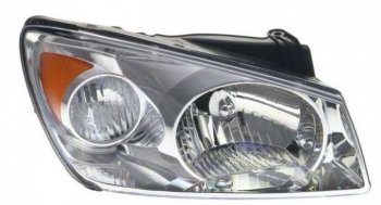 Правая фара (c электрокорректором) DEPO KIA Cerato  1 LD (2003-2007) седан дорестайлинг