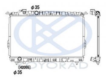 8 799 р. SONATA {SONATA 99-01} РАДИАТОР ОХЛАЖДЕН MT (KOYO) KOYORAD hnson02-910  с доставкой в г. Керчь. Увеличить фотографию 1