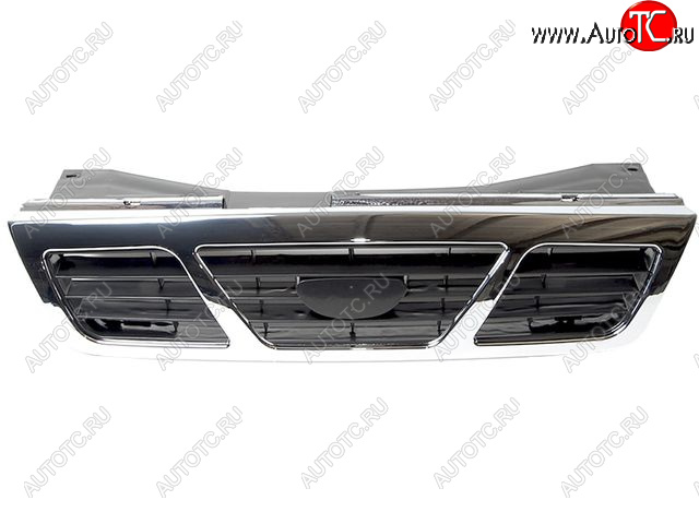 1 129 р. Решетка радиатора (пр-во Китай) BODYPARTS Daewoo Nexia дорестайлинг (1995-2008) (хром)  с доставкой в г. Керчь