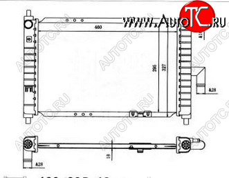 3 269 р. MATIZ 01- РАДИАТОР ОХЛАЖДЕН MT BODYPARTS dwmiz01-910  с доставкой в г. Керчь