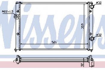 PASSAT РАДИАТОР ОХЛАЖДЕН (см.каталог) BODYPARTS vwpas93-913