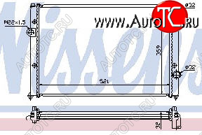 2 799 р. PASSAT РАДИАТОР ОХЛАЖДЕН (см.каталог) BODYPARTS vwpas93-913  с доставкой в г. Керчь