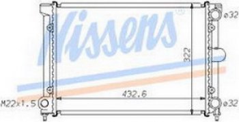 3 499 р. PASSAT РАДИАТОР ОХЛАЖДЕН (NISSENS) (NRF) (GERI) (см.каталог) NISSENS vwpas88-914  с доставкой в г. Керчь. Увеличить фотографию 1