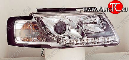 26 949 р. PASSAT ФАРА Л+П (КОМПЛЕКТ) ТЮНИНГ ЛИНЗОВАН (DEVIL EYES) , ЛИТОЙ УК.ПОВОР (SONAR) ВНУТРИ ХРОМ SONAR vwpas97-005h-n  с доставкой в г. Керчь