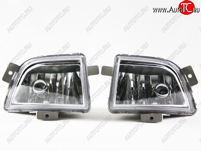 2 569 р. Комплект противотуманных фар (пр-во Китай) BODYPARTS  Chevrolet Aveo  T200 (2003-2008) седан  с доставкой в г. Керчь
