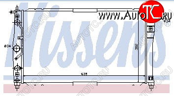 3 399 р. LANOS РАДИАТОР ОХЛАЖДЕН 1.3 1.5 1.6 AT MT BODYPARTS dwlan97-911  с доставкой в г. Керчь