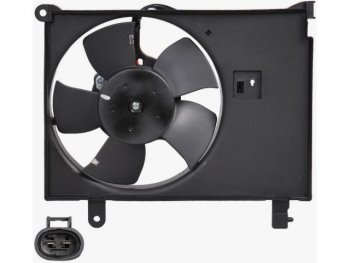 LANOS МОТОР+ВЕНТИЛЯТОР КОНДЕНС КОНД С КОРПУС (Китай) BODYPARTS dwlan98-940