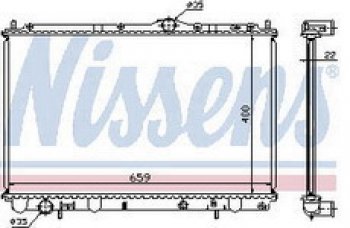 5 799 р. S40 {+V40} РАДИАТОР ОХЛАЖДЕН (NISSENS) (NRF) (GERI) (см.каталог) NISSENS vvs4093-910  с доставкой в г. Керчь. Увеличить фотографию 1