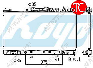 4 999 р. GALANT РАДИАТОР ОХЛАЖДЕН AT 2 2.4 2.5 (1 ряд) BODYPARTS mbgal97-910  с доставкой в г. Керчь