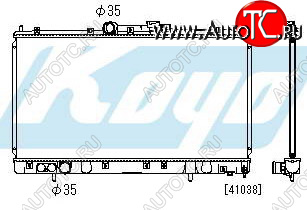 8 549 р. GALANT РАДИАТОР ОХЛАЖДЕН MT 2 2.4 2.5 BODYPARTS mbgal97-914  с доставкой в г. Керчь