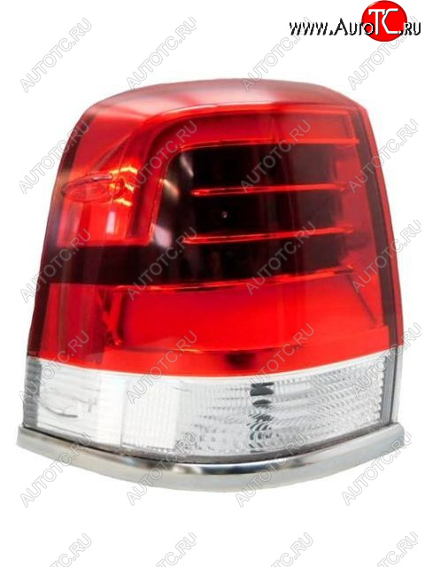 5 549 р. Левый фонарь (диодная) BODYPARTS Toyota Land Cruiser 200 2-ой рестайлинг (2015-2021)  с доставкой в г. Керчь