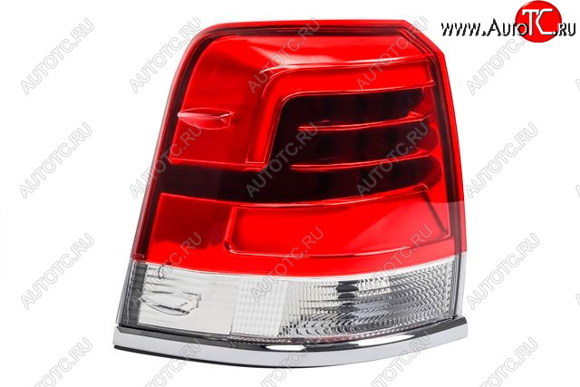 9 899 р. Левый фонарь (диодная) DEPO Toyota Land Cruiser 200 2-ой рестайлинг (2015-2021)  с доставкой в г. Керчь