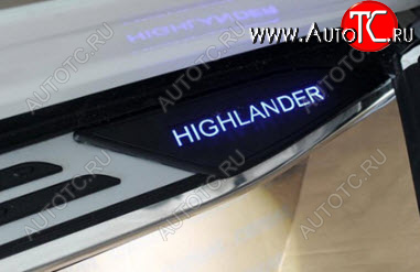 31 999 р. HIGHLANDER ПОРОГ-ПОДНОЖКА Л+П (КОМПЛЕКТ) С ПОДСВЕТ BODYPARTS tyhig12-4a0-n  с доставкой в г. Керчь