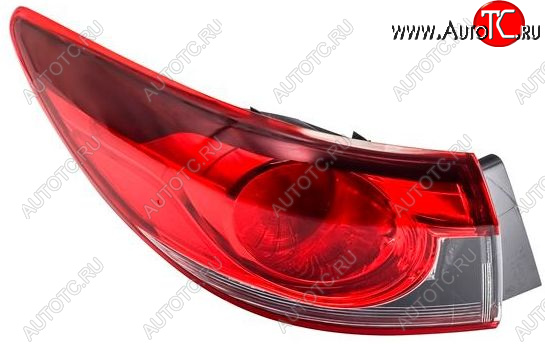 8 499 р. Левый фонарь (диодная) DEPO Mazda 6 GJ дорестайлинг седан (2012-2015)  с доставкой в г. Керчь