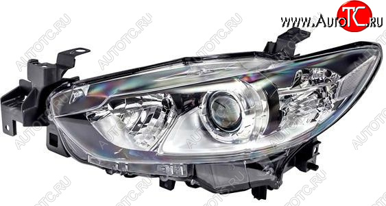 10 799 р. Левая фара (линзован, под корректор) DEPO  Mazda 6  GJ (2012-2015) дорестайлинг седан  с доставкой в г. Керчь