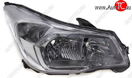 19 549 р. Правая фара (c электрокорректором) DEPO  Subaru Forester  SJ (2012-2016) дорестайлинг  с доставкой в г. Керчь
