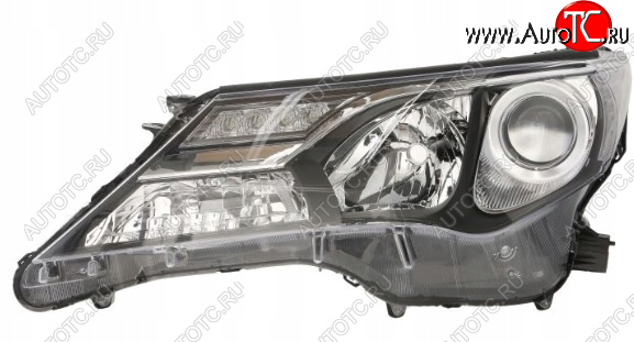 21 799 р. Левая фара (под корректор, ксенон) BodyParts  Toyota RAV4  XA40 (2012-2015) 5 дв. дорестайлинг  с доставкой в г. Керчь