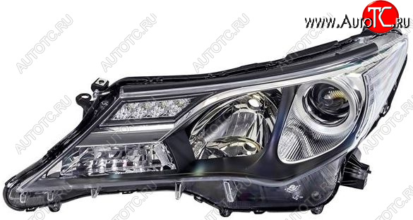 21 349 р. Левая фара (под корректор, диодная) DEPO  Toyota RAV4  XA40 (2012-2015) 5 дв. дорестайлинг  с доставкой в г. Керчь