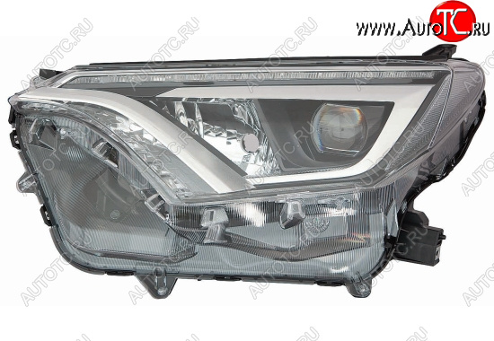 41 999 р. Левая фара (с электрокорректором, диодная) BodyParts Toyota RAV4 XA40 5 дв. рестайлинг (2015-2019)  с доставкой в г. Керчь