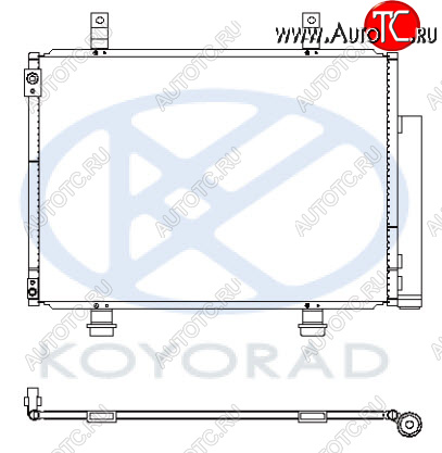12 199 р. SWIFT КОНДЕНСАТОР КОНДИЦ (KOYO) KOYORAD szswf11-930  с доставкой в г. Керчь