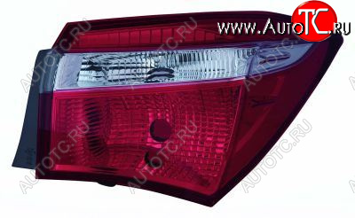 7 349 р. Правый фонарь DEPO Toyota Corolla E180 дорестайлинг (2013-2016)  с доставкой в г. Керчь