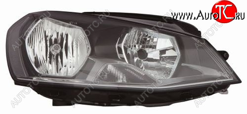 12 749 р. Левая фара (c электрокорректором) DEPO  Volkswagen Golf  7 (2012-2017) дорестайлинг, хэтчбэк 5 дв.  с доставкой в г. Керчь