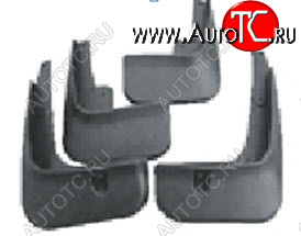 419 р. CERATO БРЫЗГОВИК ПЕРЕДН КРЫЛА Л+П (КОМПЛЕКТ) + ЗАДН (4 шт) (Китай) BODYPARTS kacet13-310-n  с доставкой в г. Керчь