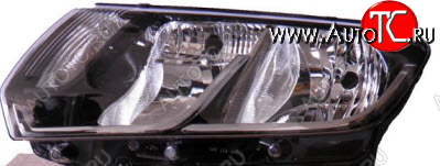 5 249 р. LOGAN (SANDERO) ФАРА ЛЕВ ПКОРРЕКТОР ВНУТРИ ЧЕРН (ориг.) BODYPARTS rnlog14-001-l  с доставкой в г. Керчь