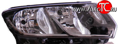 5 249 р. LOGAN (SANDERO) ФАРА ПРАВ ПКОРРЕКТОР ВНУТРИ ЧЕРН (ориг.) BODYPARTS rnlog14-001-r  с доставкой в г. Керчь