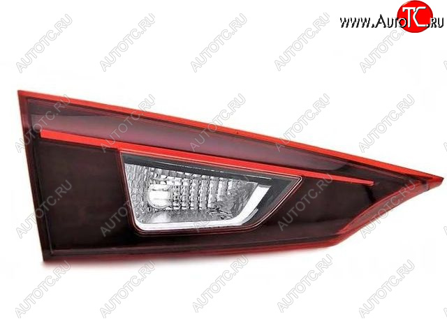 6 749 р. Левый фонарь (внутренний, диодный) DEPO  Mazda 3/Axela  BM (2013-2016) дорестайлинг седан  с доставкой в г. Керчь