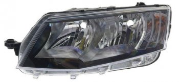 Левая фара (c электрокорректором) DEPO Skoda Octavia  A7 (2012-2017) дорестайлинг лифтбэк