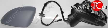 8 299 р. AUDI A3 ЗЕРКАЛО ЛЕВ ЭЛЕКТР , С ПОДОГРЕВ , УК.ПОВОР , (aspherical) , 2 РАЗЪЁМ. , 6 + 2 КОНТ , ГРУНТ (Тайвань) VIEWMAX ai0a312-450-l  с доставкой в г. Керчь