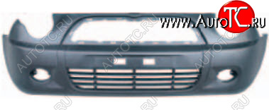 4 389 р. Передний бампер BODYPARTS  Lifan Smily  320 хэтчбэк (2010-2016) дорестайлинг (неокрашенный)  с доставкой в г. Керчь