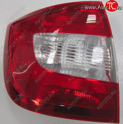 8 199 р. Левый фонарь DEPO Skoda Rapid NH3 дорестайлинг лифтбэк (2012-2017)  с доставкой в г. Керчь