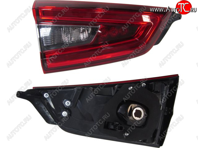 5 449 р. Левый фонарь (внутренний, диодный) BODYPARTS  Nissan Qashqai  2 (2017-2022) J11 рестайлинг  с доставкой в г. Керчь