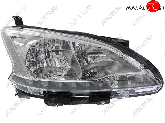 8 399 р. Правая фара (диодная) BODYPARTS Nissan Sentra 7 B17 (2014-2017)  с доставкой в г. Керчь