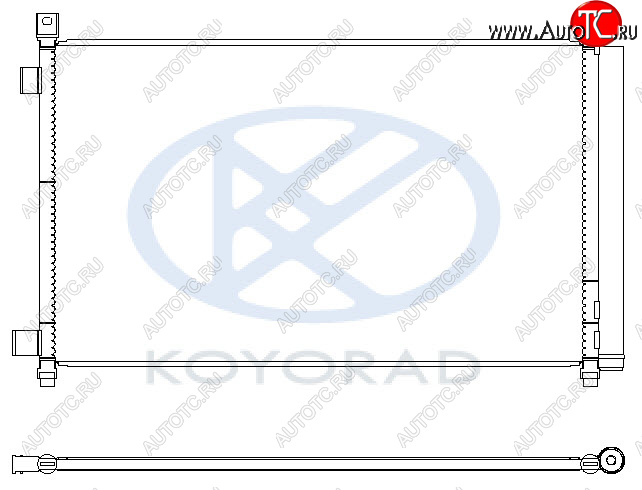 13 999 р. X-TRAIL КОНДЕНСАТОР КОНДИЦ 2.5 (KOYO) KOYORAD nnxtr15-930  с доставкой в г. Керчь
