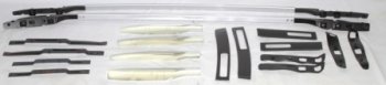 X-TRAIL РЕЙЛИНГИ НА КРЫШУ Л+П (КОМПЛЕКТ) BODYPARTS nnxtr15-4b0-n