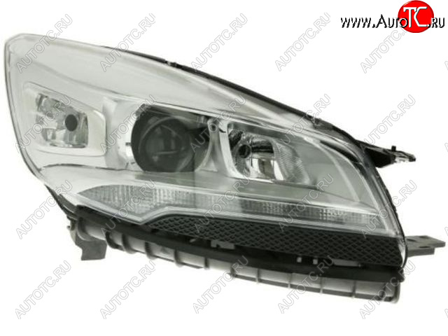 42 699 р. Правая фара (c электрокорректором, ксенон) DEPO  Ford Kuga  2 (2013-2016) дорестайлинг  с доставкой в г. Керчь