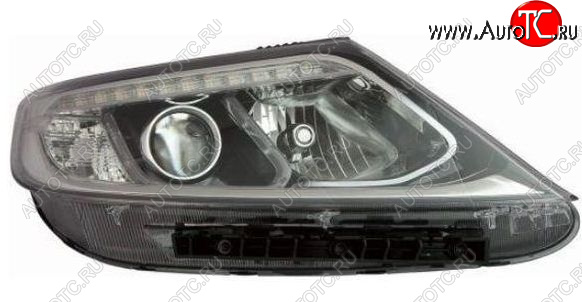 30 999 р. Правая фара (диодная) DEPO  KIA Sorento  XM (2012-2015) рестайлинг  с доставкой в г. Керчь