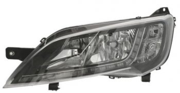 Левая фара (c электрокорректором) DEPO Peugeot Boxer  290 (2014-2025) (диодная)