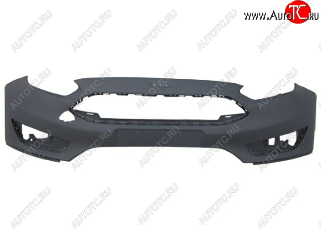 3 599 р. Передний бампер BODYPARTS  Ford Focus  3 (2014-2019) седан рестайлинг (неокрашенный)  с доставкой в г. Керчь