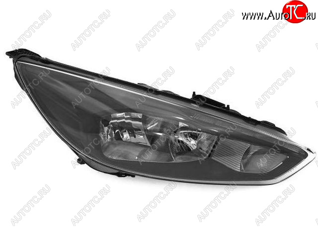 21 749 р. Правая фара (c электрокорректором) DEPO  Ford Focus  3 (2014-2019) седан рестайлинг (диодная)  с доставкой в г. Керчь