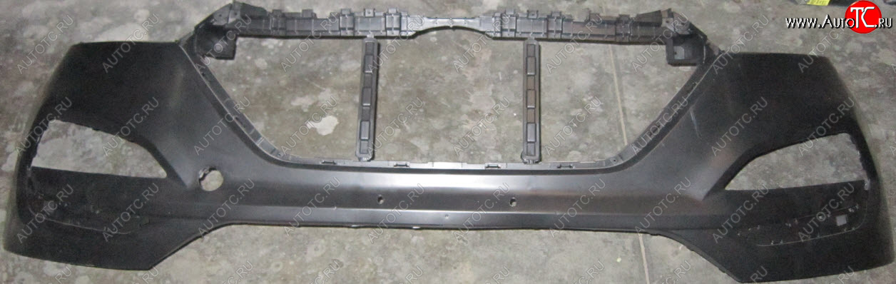 4 399 р. TUCSON (СМ ФОТО) БАМПЕР ПЕРЕДН ВЕРХН (Китай) БЕЗ ОТВ П DRL( ХОД. ОГНИ) BODYPARTS hntun15-160  с доставкой в г. Керчь
