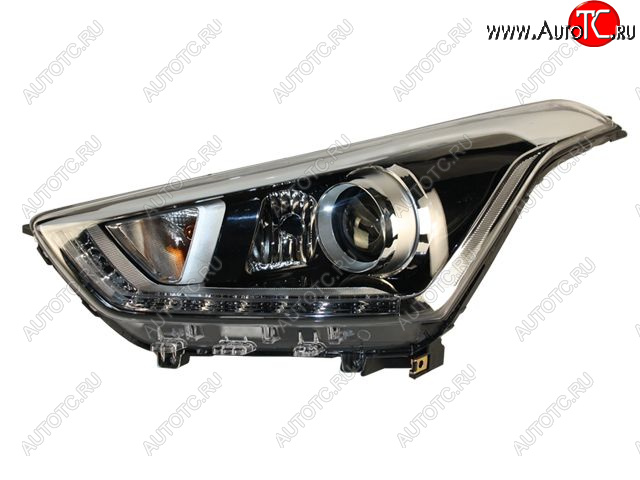 14 249 р. Левая фара (диодная) BODYPARTS Hyundai Creta GS дорестайлинг (2015-2019)  с доставкой в г. Керчь